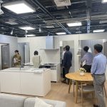 ショールームで新商品を体感